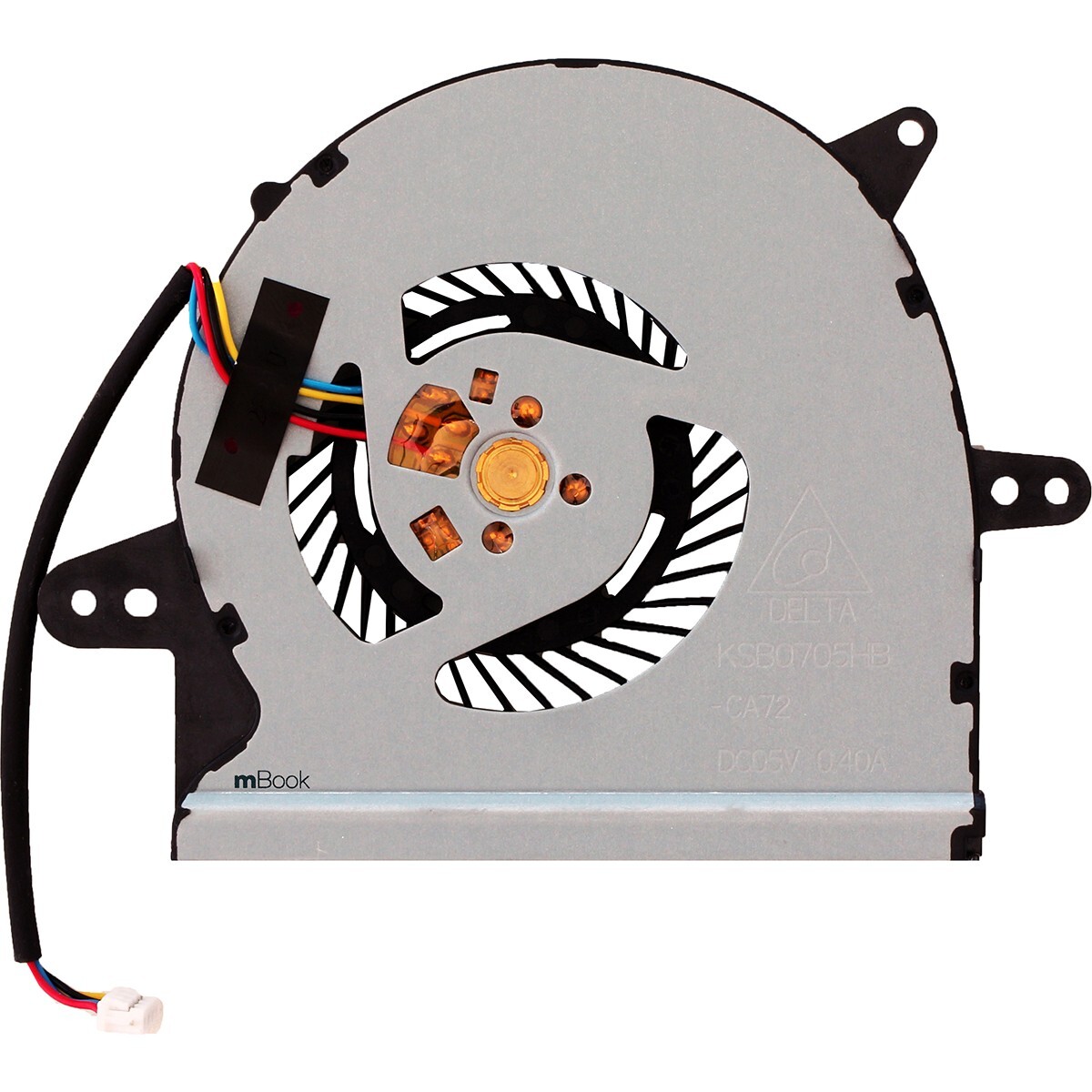 Cooler Fan Notebook para Asus X401u-wx035ss Dq5d597g001 Novo, 