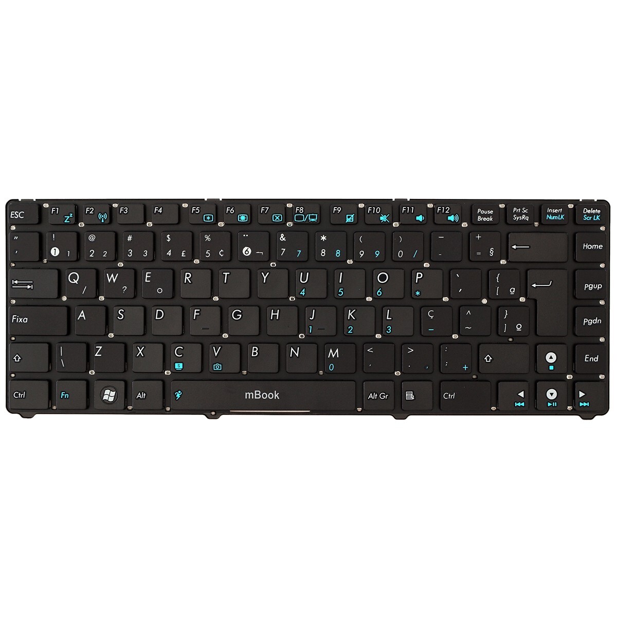 Teclado para Asus Eeepc Eee Pc 1201np 1215n 0kn0-g61, 