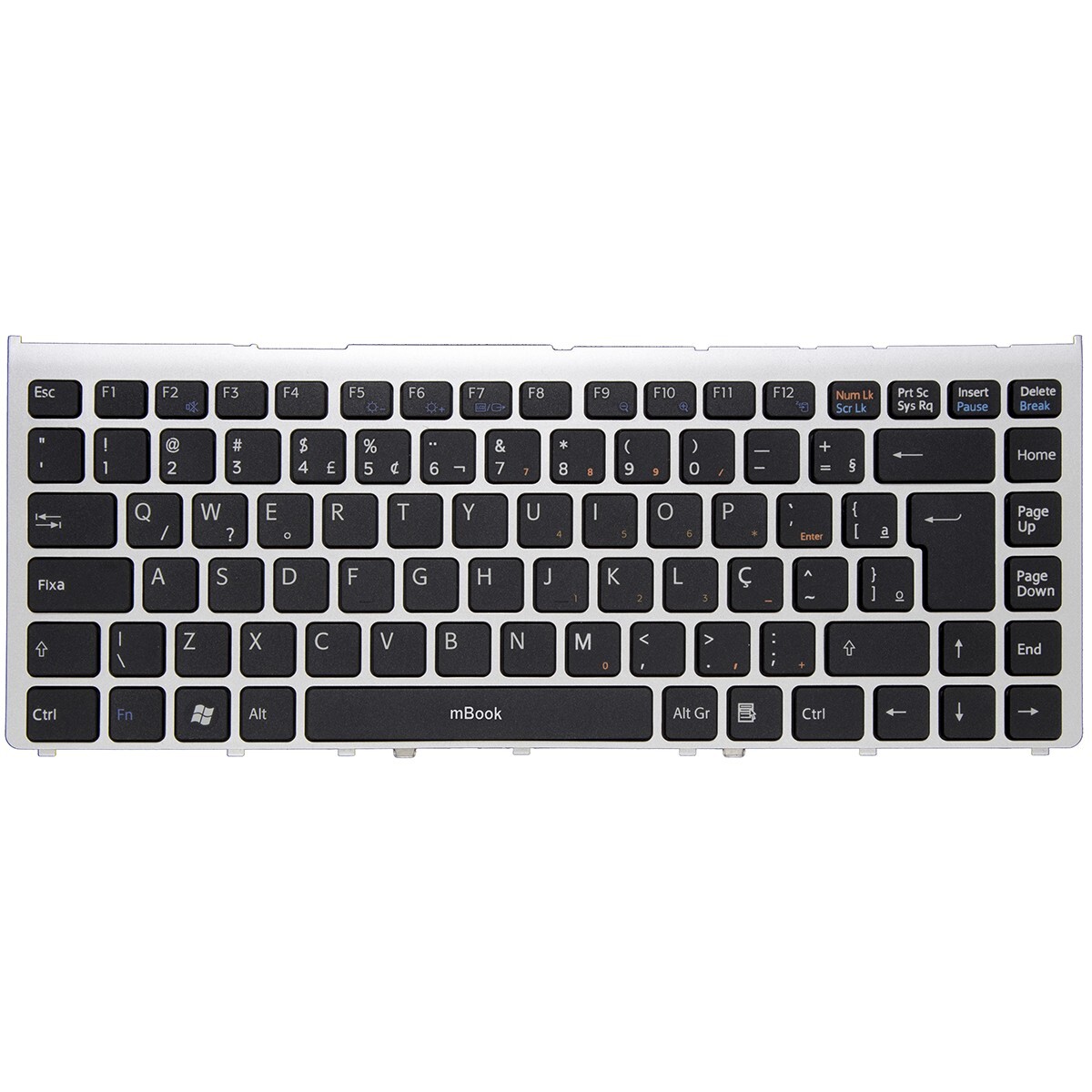 Teclado para Sony Vaio Vgn Fw170jhc Fw170jw Fw180ae Fw375j, 