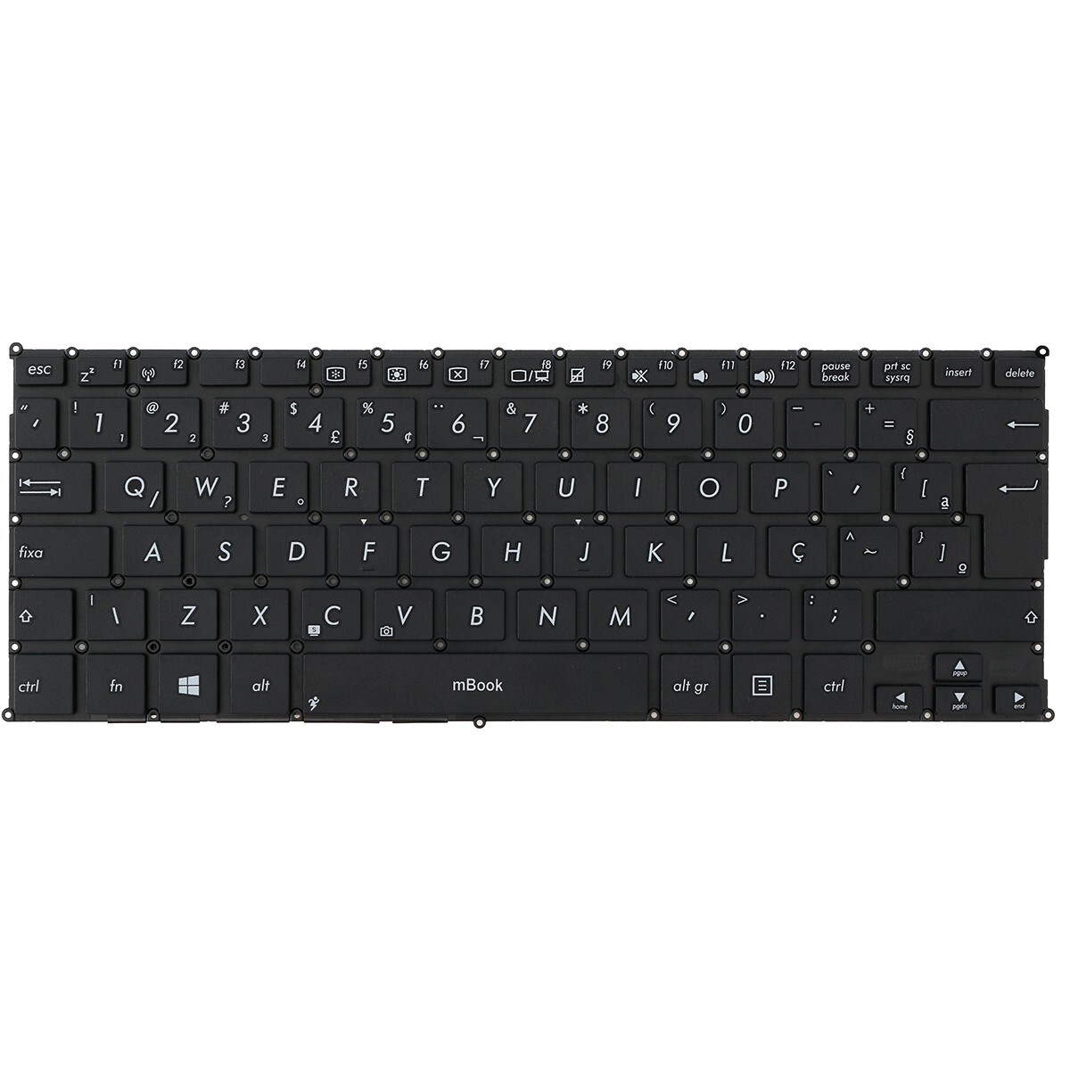 Teclado Asus Vivobook X201 X201e X202 X202e Aeex2u01010 Br, 