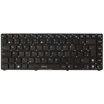 Teclado Asus Eeepc Eee Pc Mp-10b96c0-528 Nsk-ujb0c Nsk-ujb0r, 