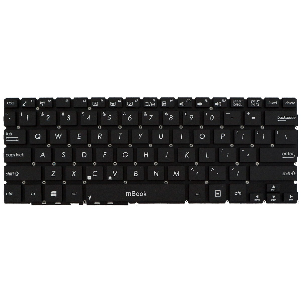 Teclado Asus Vivobook Q200 Q200e S200 S200e X201 X201e Us, 