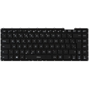 Teclado Notebook para Asus X451 Séries Cor Preto Novo BR, 