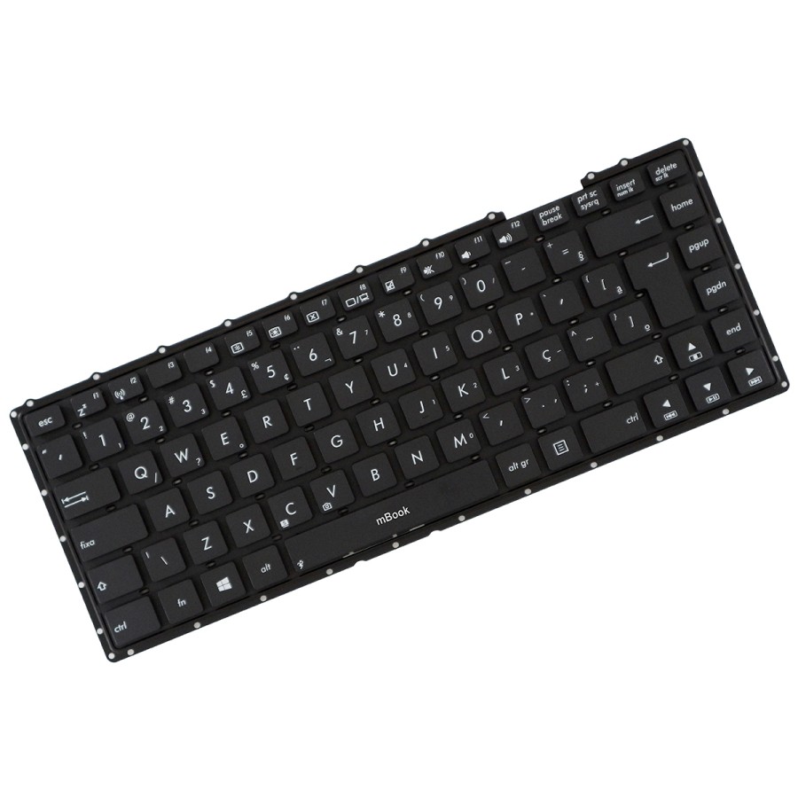 Teclado Notebook para Asus X451 Mp-11l96gb-9201w Br Novo, 