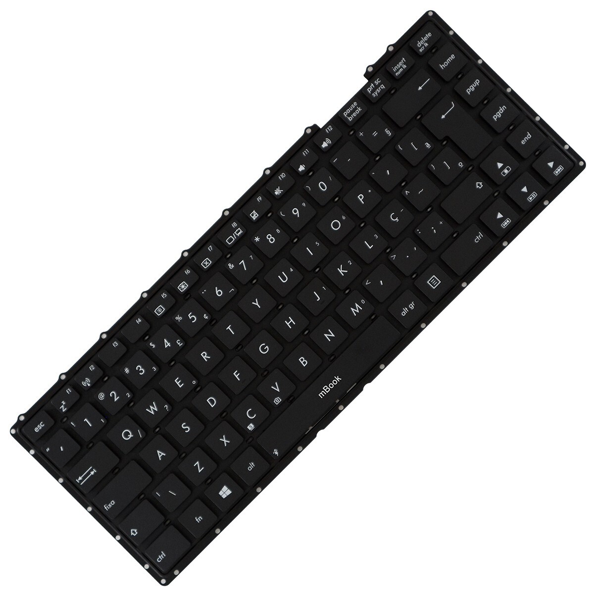 Teclado Notebook para Asus X451 Mp-11l96gb-9201w Br Novo, 