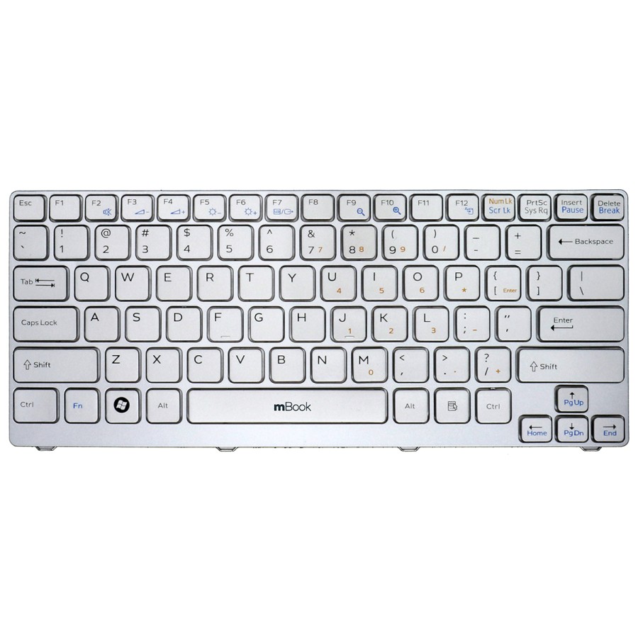 Teclado Sony Vaio VGN-CR590EBN VGN-CR590EBP VGN-CR590EBR, 