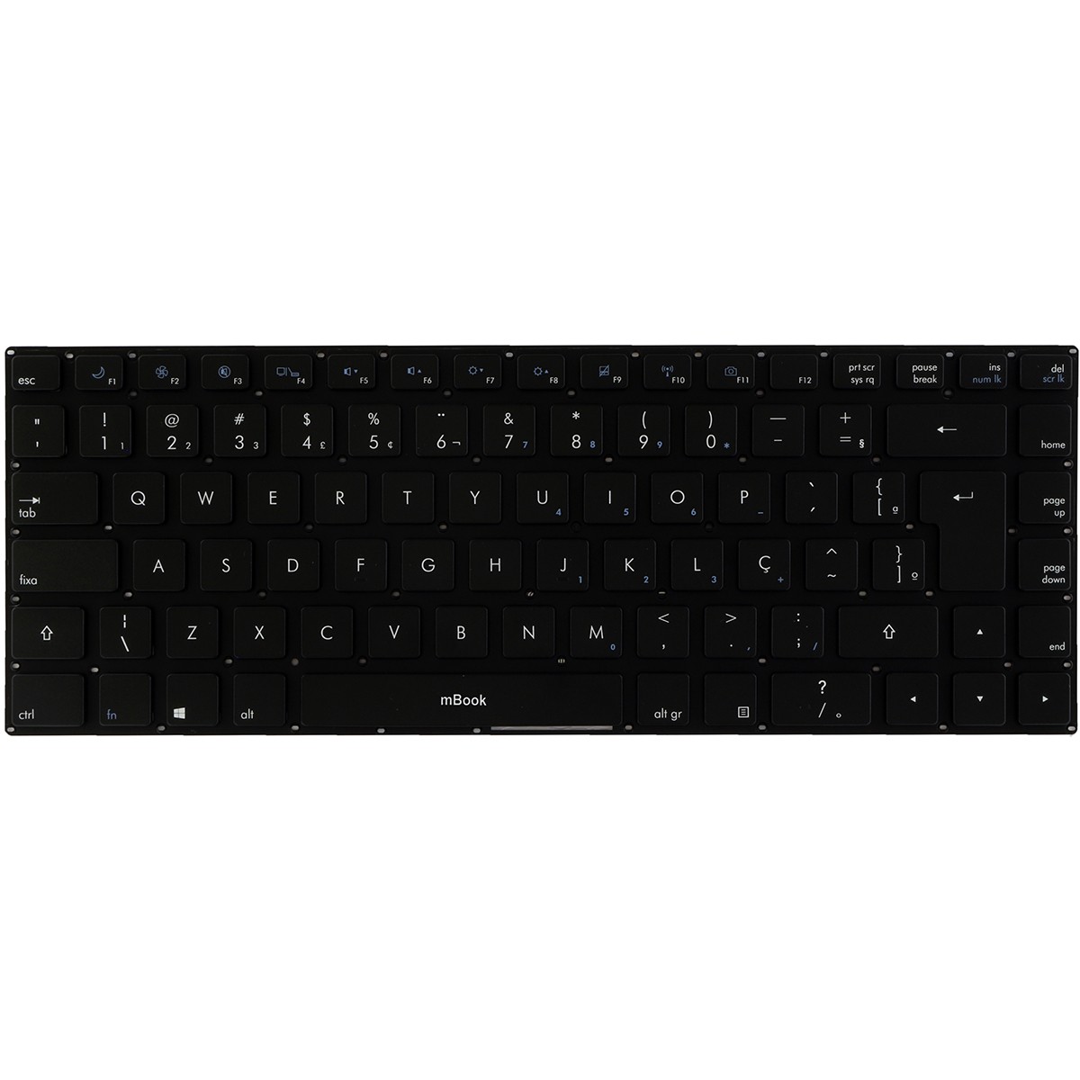 Teclado CCE UltraThin HT345 mp-13a66pa-3602, 