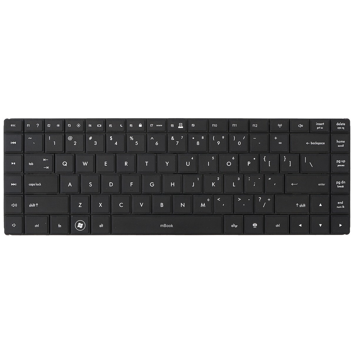 Teclado Hp Compaq 15.6 Cq620 Cq621 Cq625 Us Part 606129-001, 