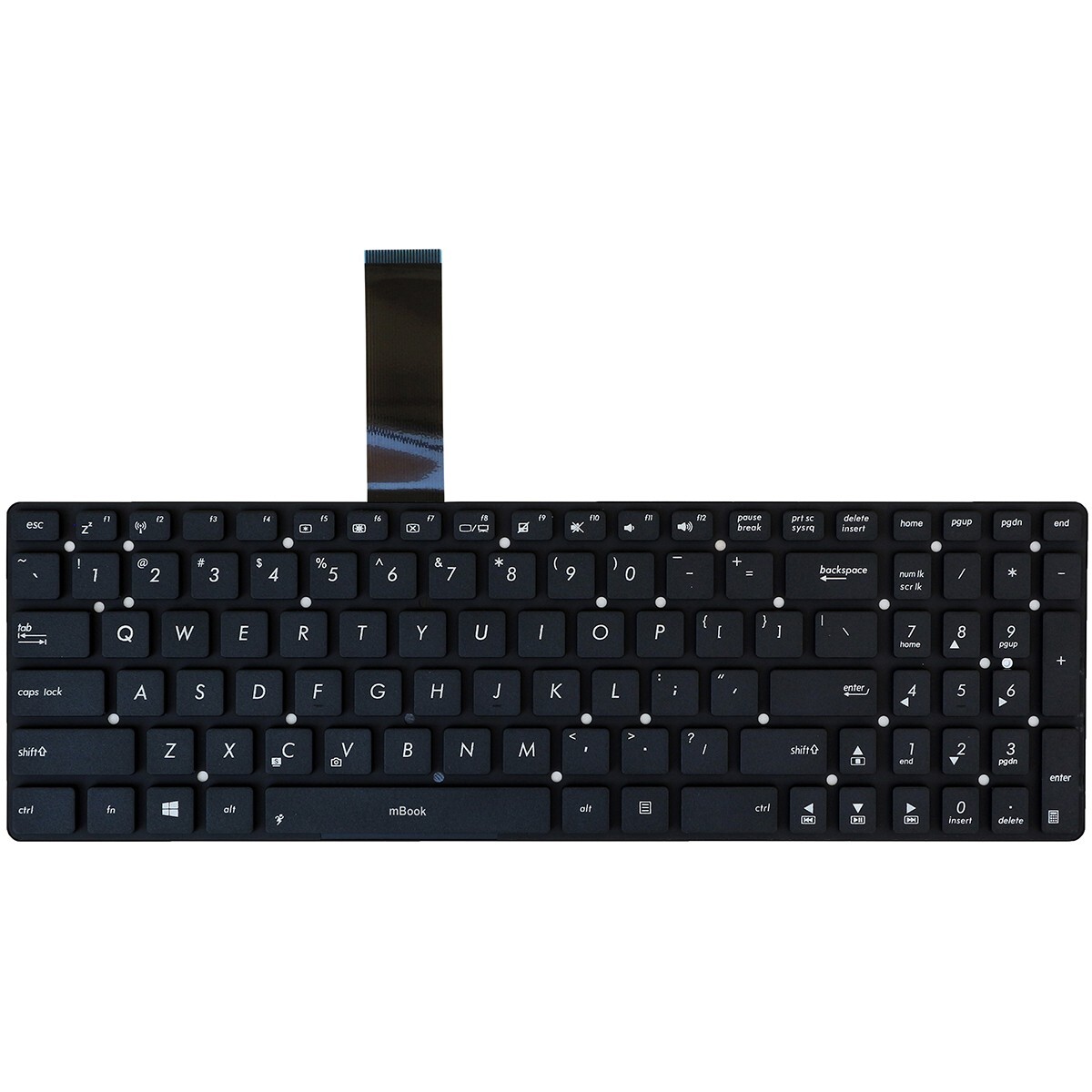 Teclado para Asus K55vd K55a-sx071 K55vd-qs71 Us, 