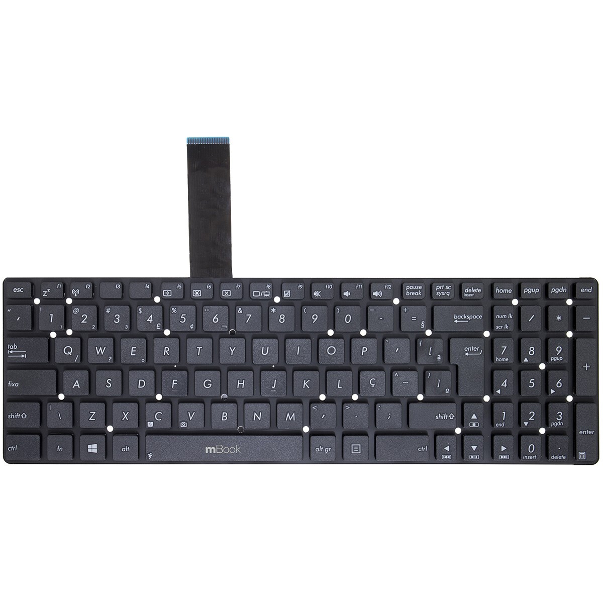 Teclado para Asus X751m X751ma X751md Br, 