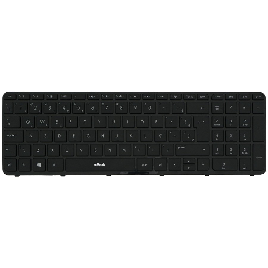 Teclado Notebook para HP 17-e 708168-001 720670-001, 