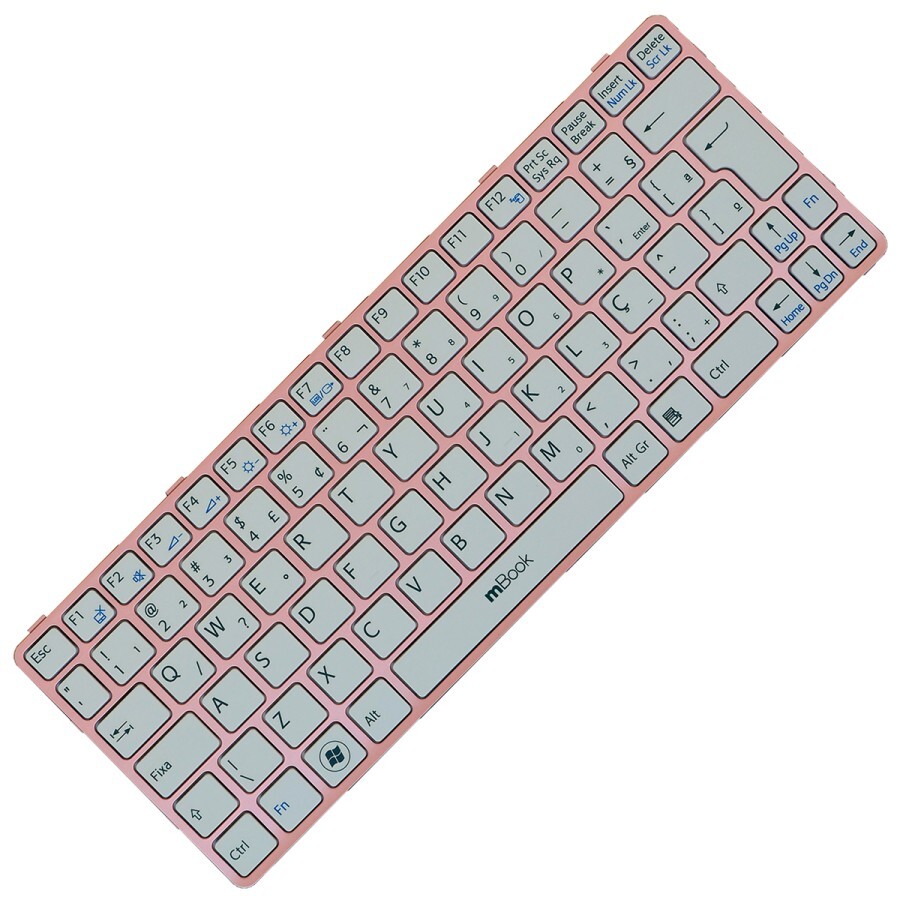 Teclado Sony Vaio SVE11135CV SVE11135CA SVE11135CVP Rosa, 