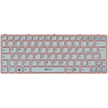 Teclado Sony Vaio SVE11135CV SVE11135CA SVE11135CVP Rosa, 