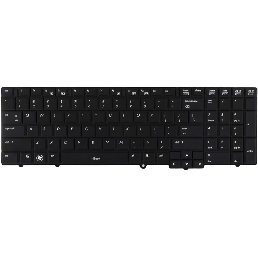 Teclado para HP Elitebook 8540w 8540p Pk1307g1a00, 