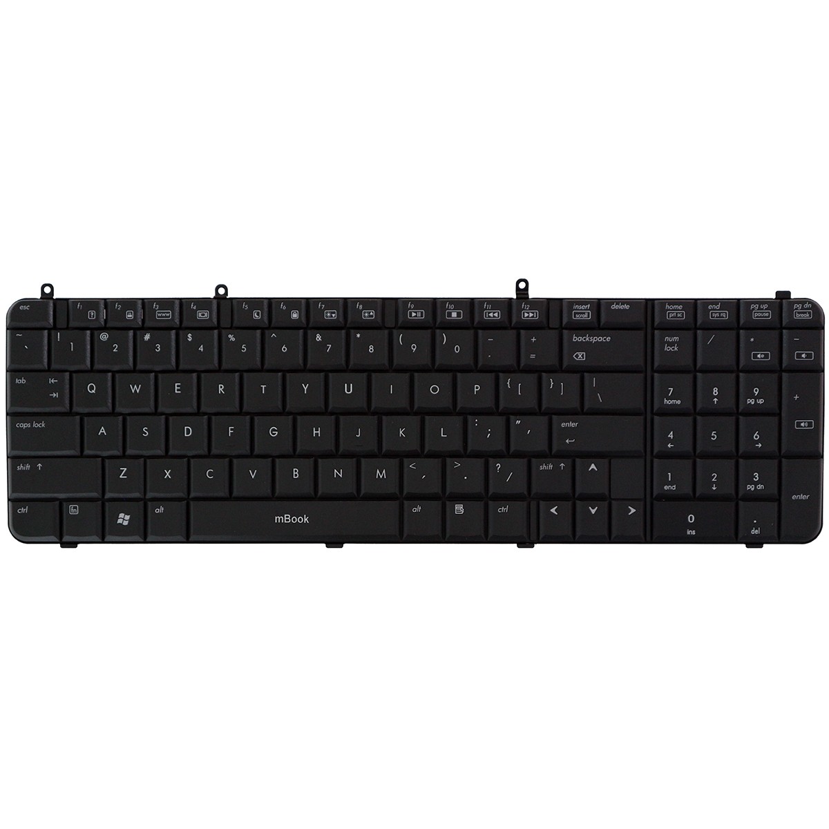 Teclado Hp Presario 462383-001 Mp-06703us-698 Pk1303d0100, 