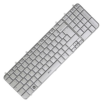 Teclado para HP Dv7-1215ef Dv7-1215eg Dv7-1215tx Prata BR, 