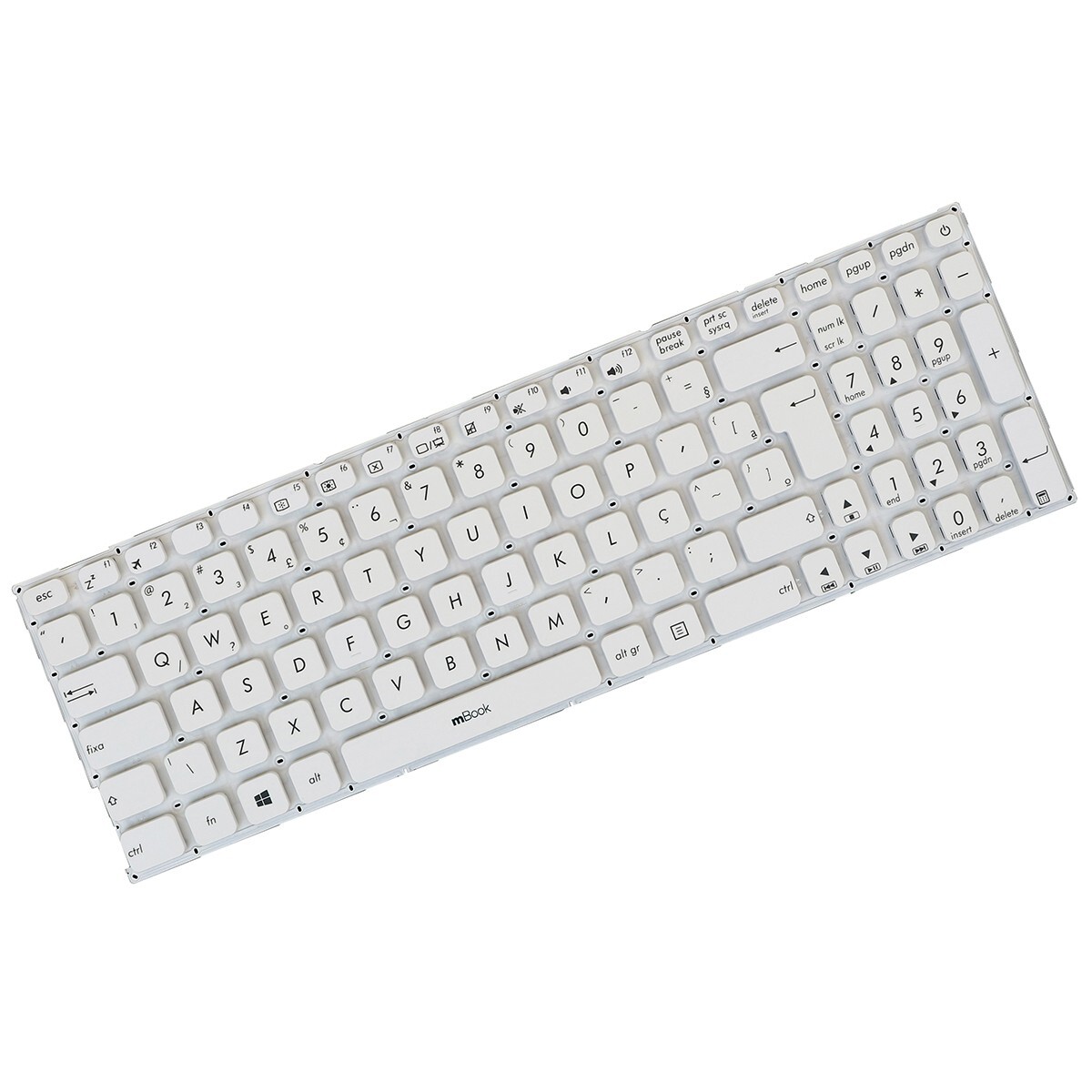 Teclado para Asus F541sa F541 F541u X541u-wb51 Branco, 