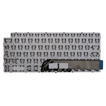 Teclado Compatível com PN PK132KD3C44 BR Prata com LED, 