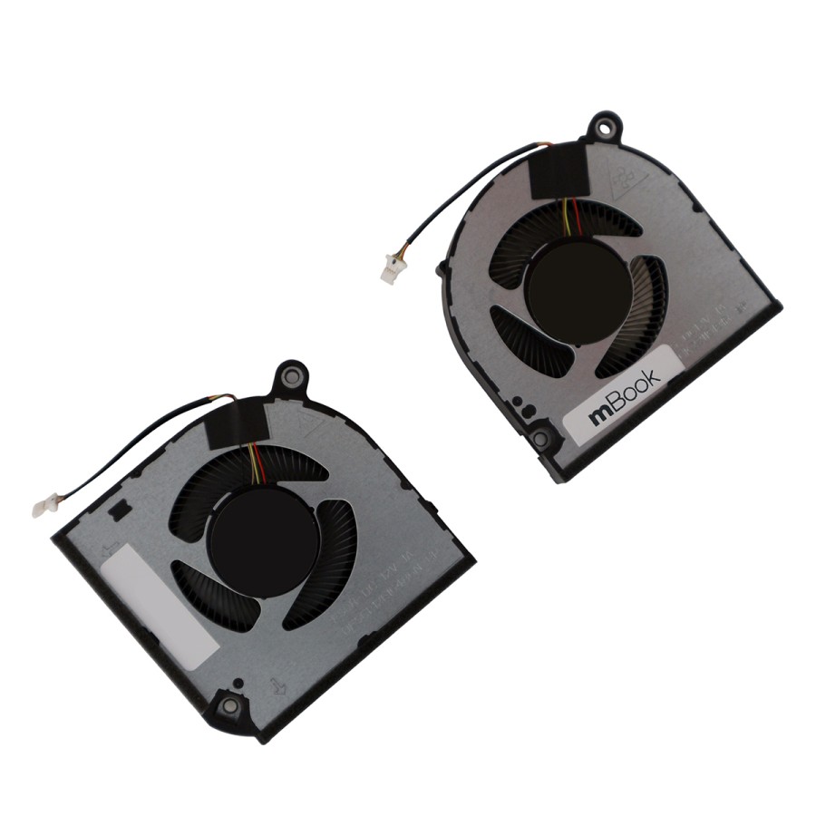 Cooler Fan Ventoinha para Acer ANV15-51 Para CPU e GPU 12V, 