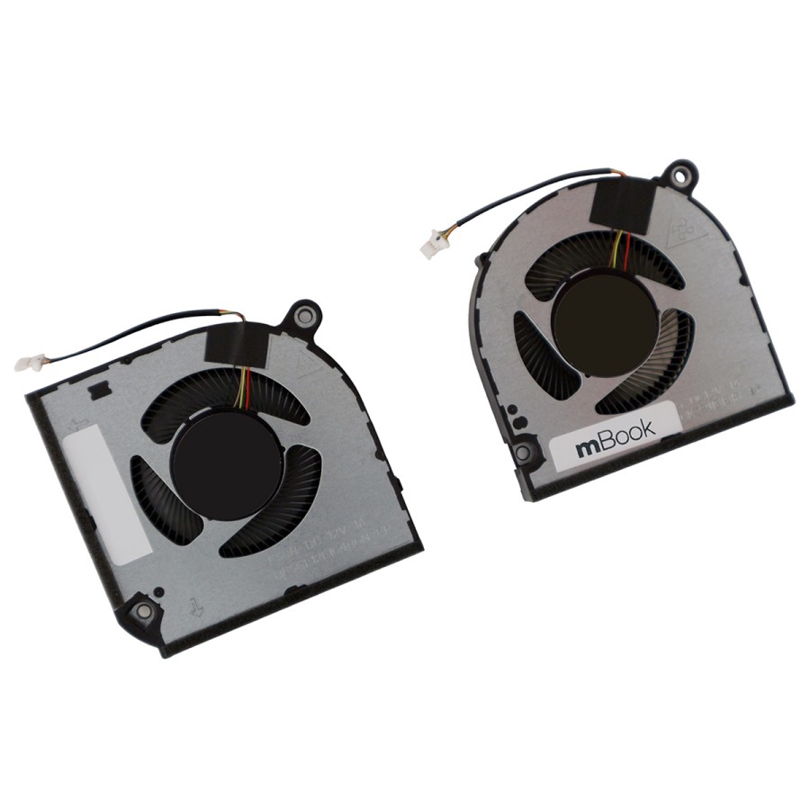 Cooler Fan Ventoinha para Acer ANV15-51 Para CPU e GPU 12V, 