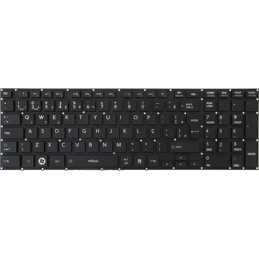 Teclado para Toshiba Satellite P55t-a5116 P55t-a P55t-a5202, 