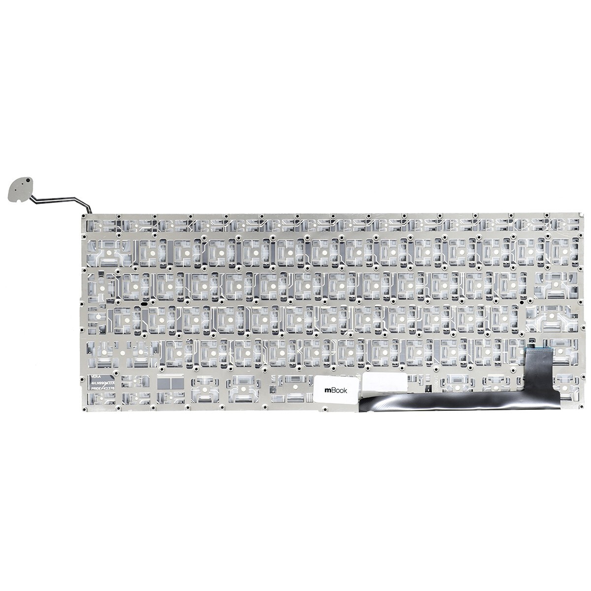 Teclado compatível c/ Apple Macbook MB985LL/A MB986LL/A BR, 