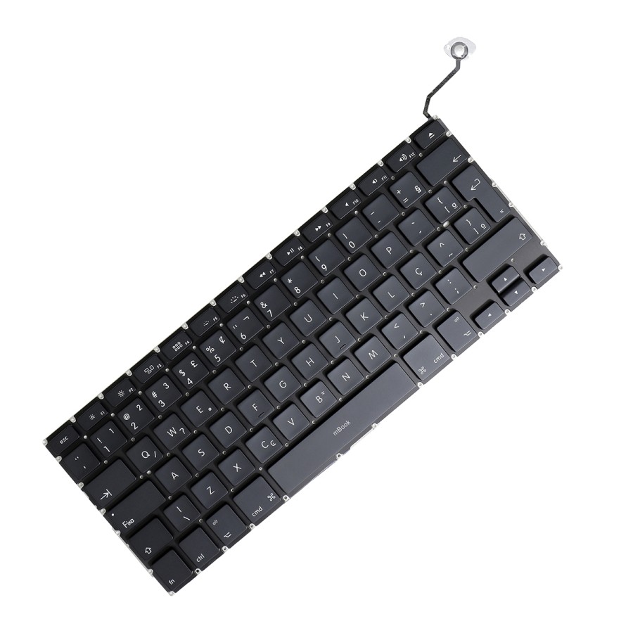 Teclado compatível c/ Apple Macbook MC371LL/A MC372LL/A BR, 