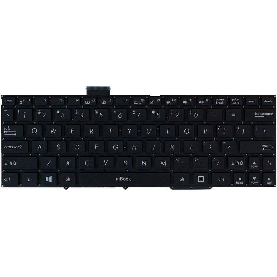 Teclado para Asus Oknbo-0133us00 Sg-80300-xua Aexc9u00110 Us, 