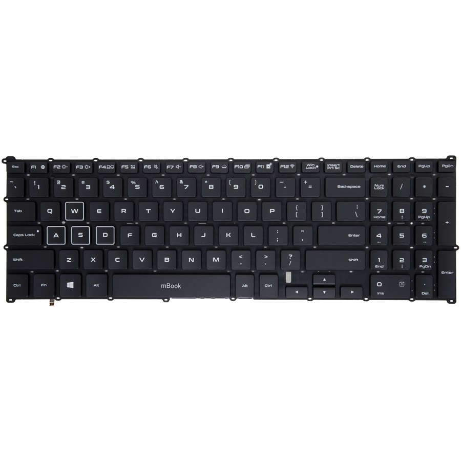 Teclado para Samsung Np800G5W Layout US, 