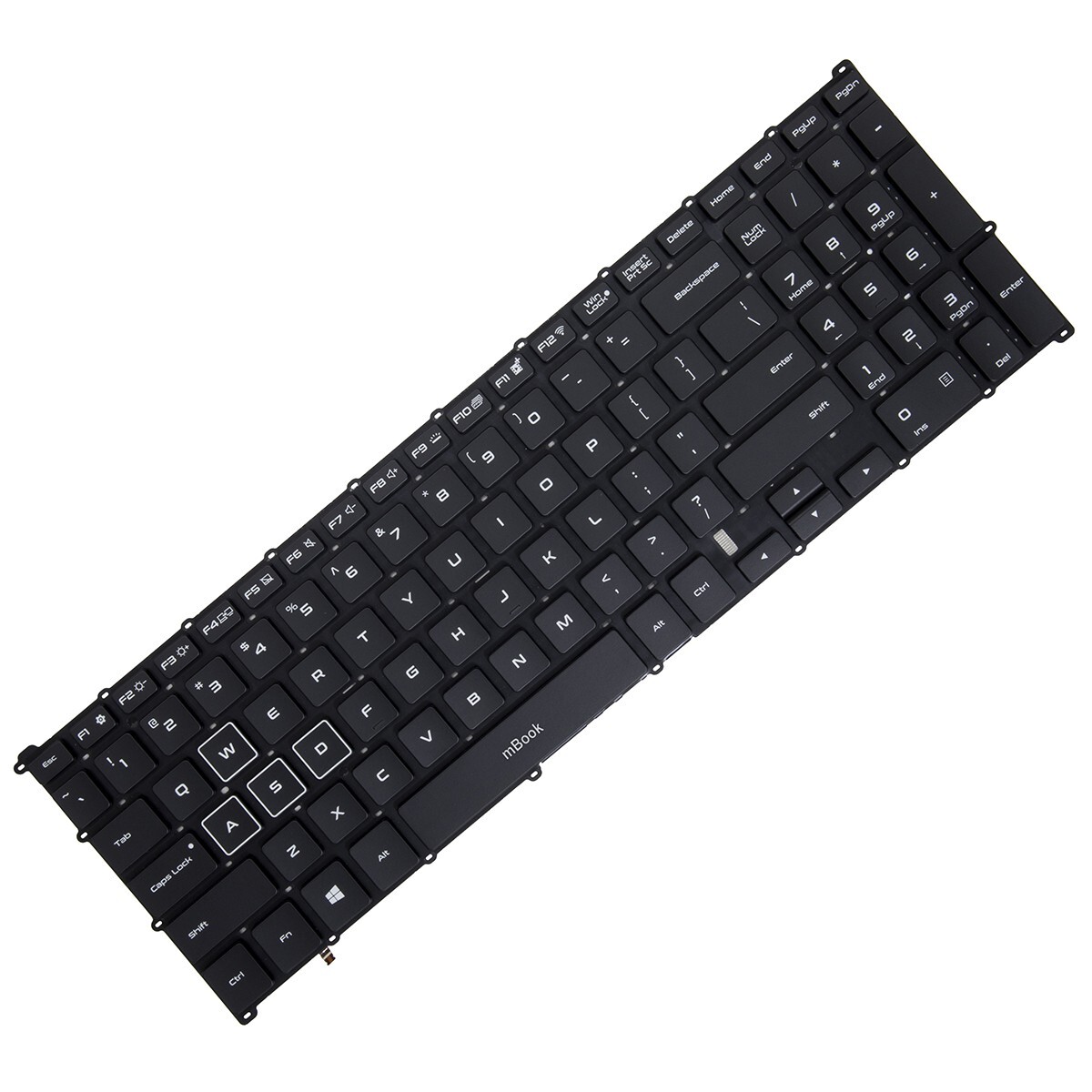 Teclado Para Samsung Odyssey Nt800g5w Np800g5m Layout US, 