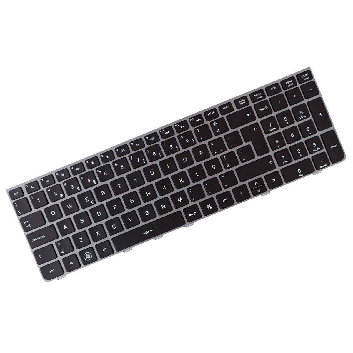 Teclado HP Probook 9Z.N6MSV.001 MP-10M13US-930 Com Moldura, 