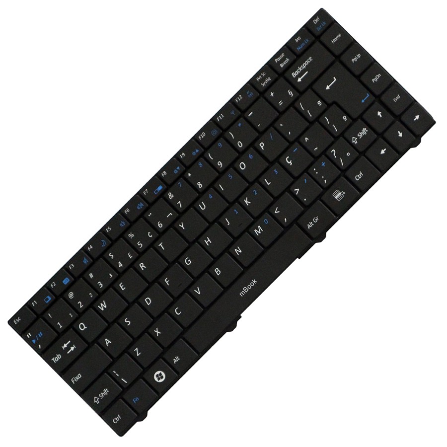 Teclado para Positivo Sim+ 6210,6280,6080 BR Ç, 