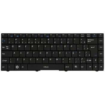 Teclado para Positivo Sim+ 6210,6280,6080 BR Ç, 