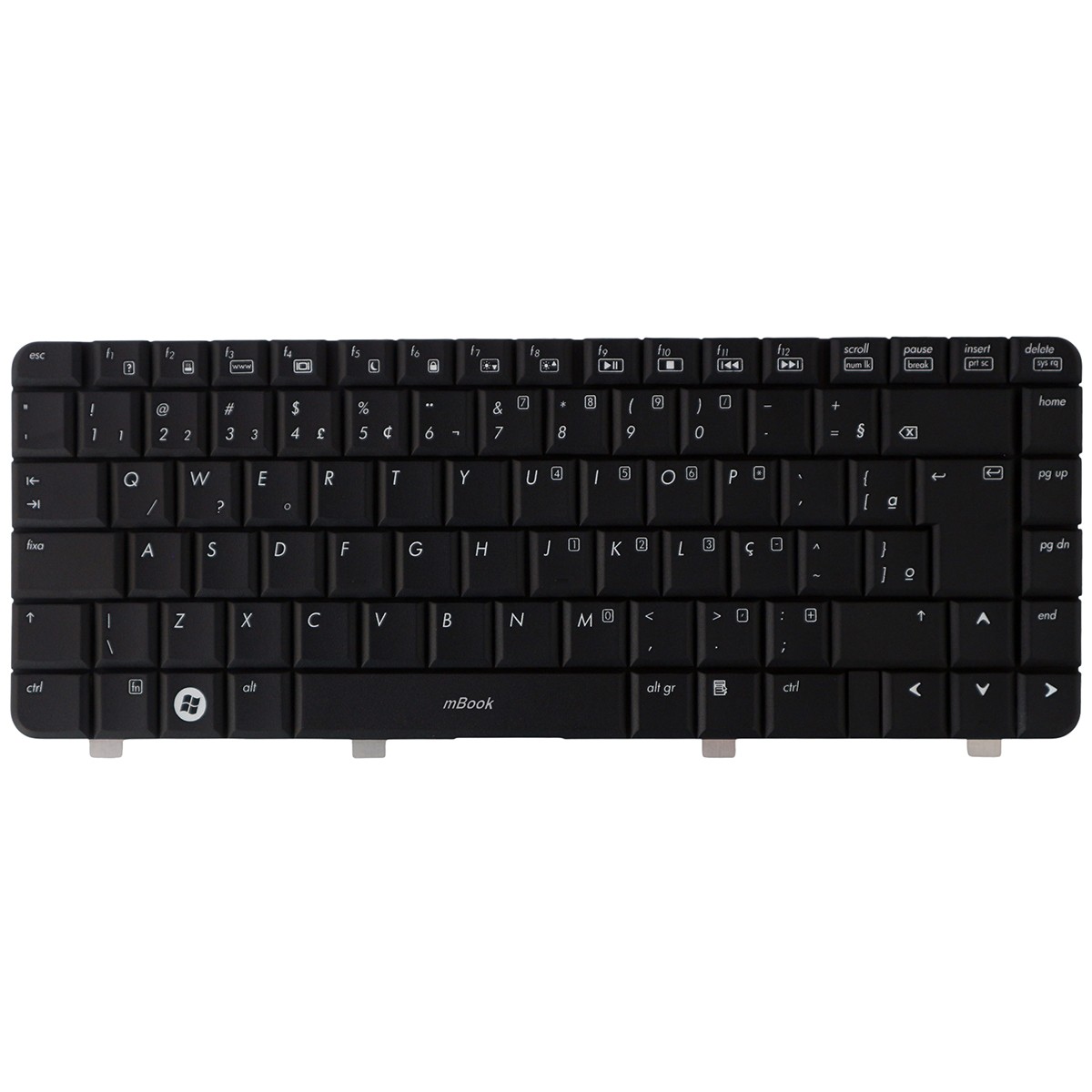 Teclado Notebook para HP Pavilion Dv2000 Compaq V3000 Com Ç, 