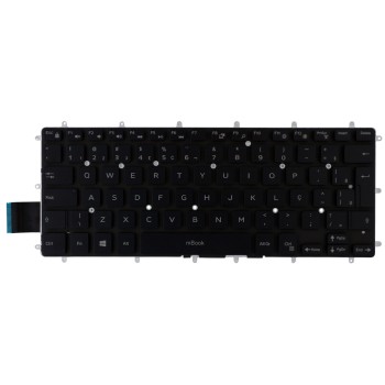 Teclado Dell Inspiron 13 5368 , 13 5378 , 13 7368 P74G Br, 