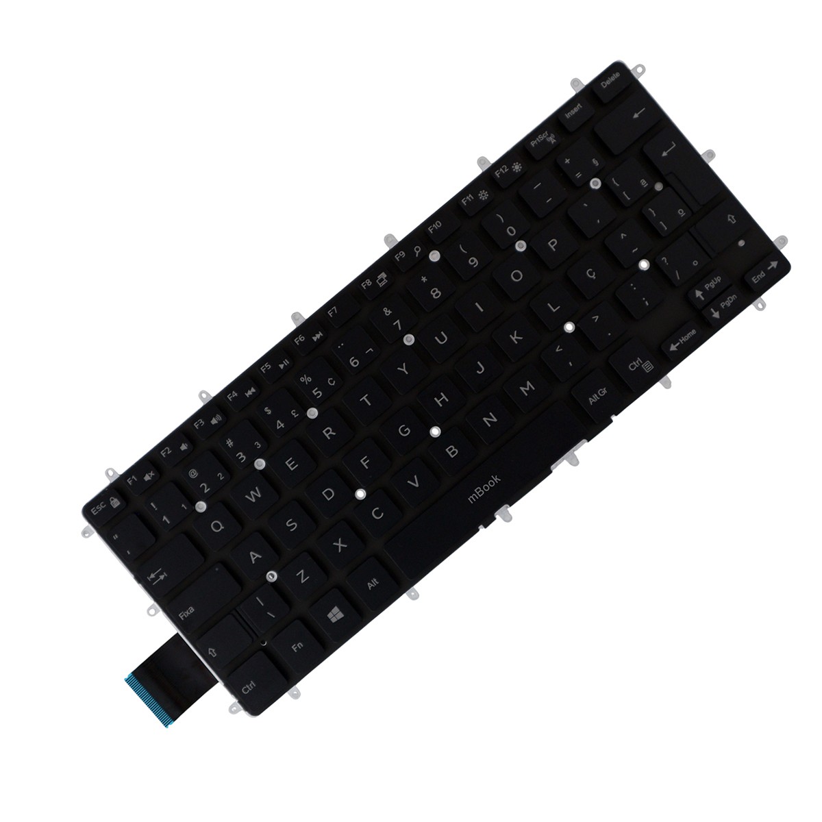 Teclado Dell Inspiron 0jchv0 Sg-84400-40a Sn8250 0X02KX BR, 