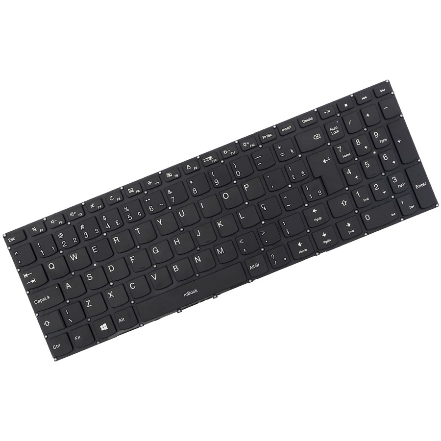 Teclado para Lenovo 310-15isk 310-15ikb Sem Botão Power, 