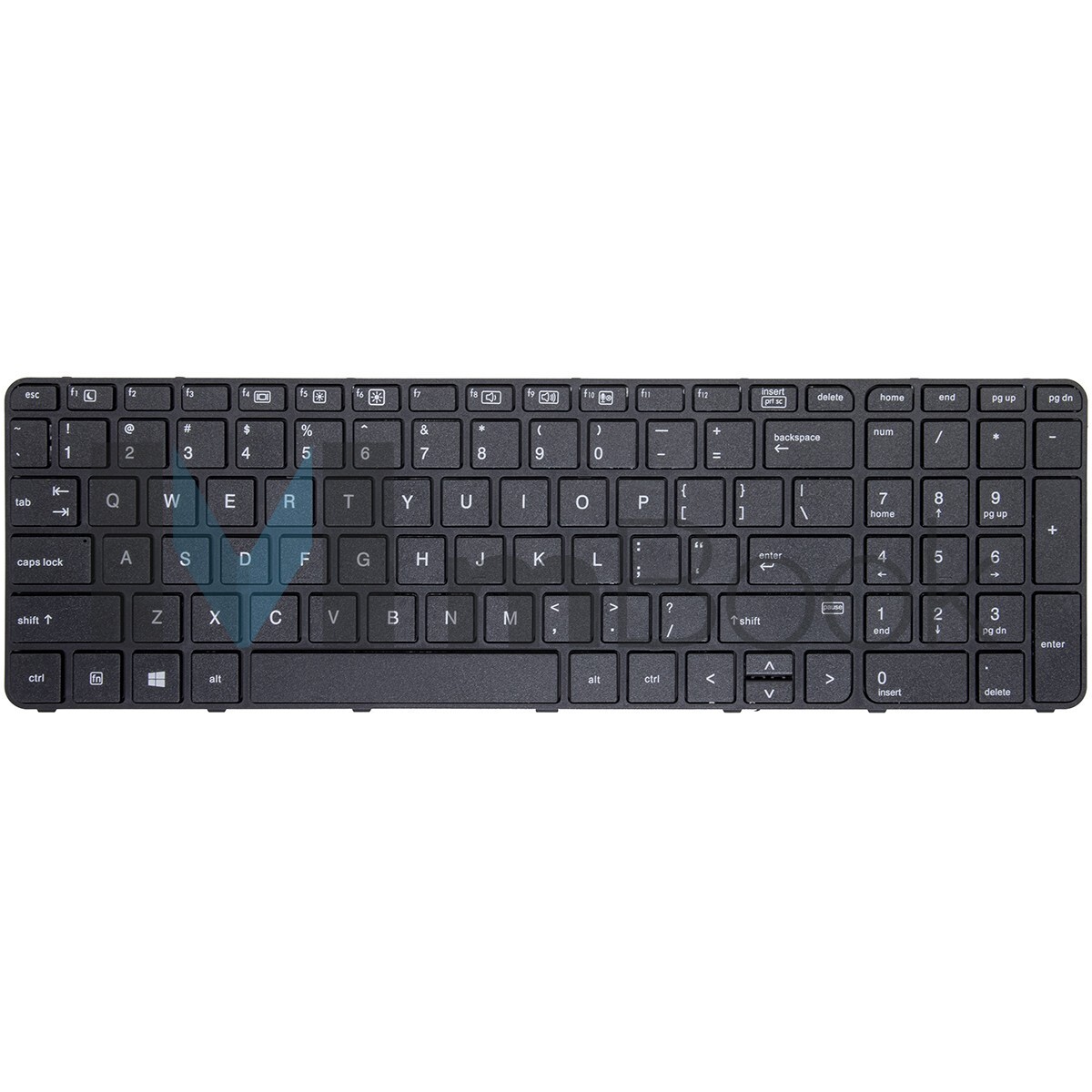 Teclado para notebook HP 650 G3 Layout US, 