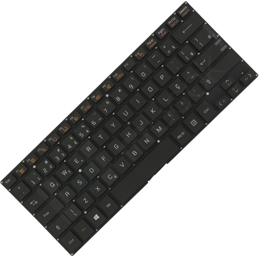 Teclado para LG compatível com Aew3669813 preto, 