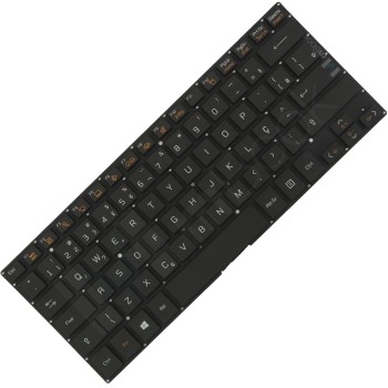 Teclado para LG compatível com Aew3669813 preto, 