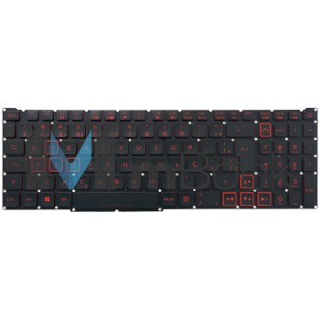 Teclado para para Acer Nitro Compatível Com PK133AU1B10, 