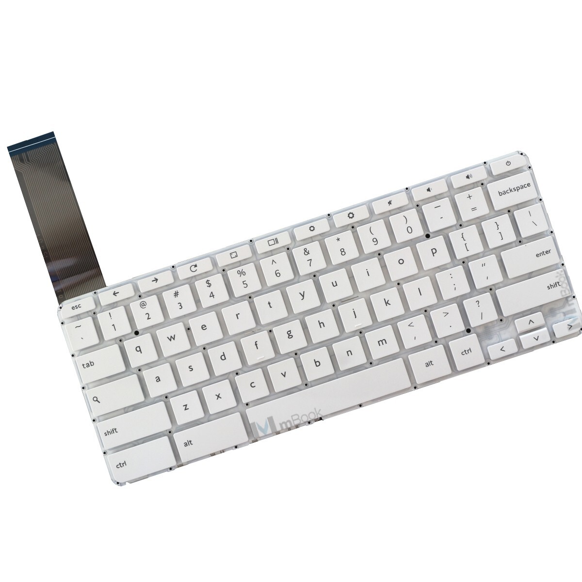 Teclado para HP Chromebook V149046BS1 Branco Us, 