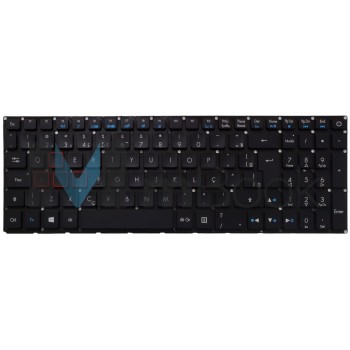 Teclado Acer Compatível Com Pk131ty1b28 Nki1513057 ABNT, 
