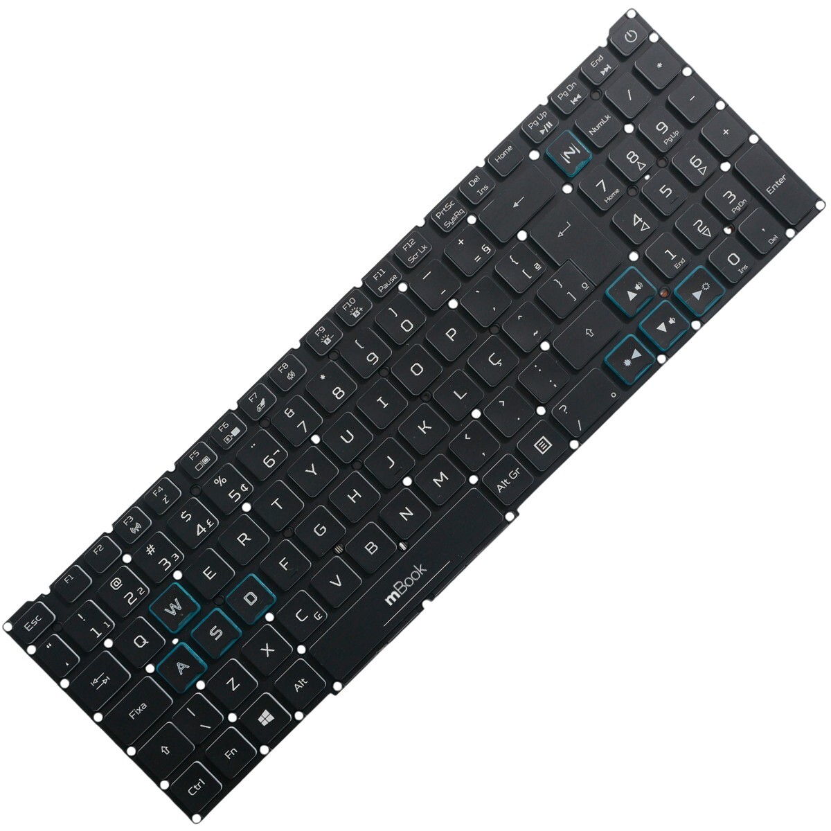 Teclado para Acer Nitro N22C1 LED RGB, 