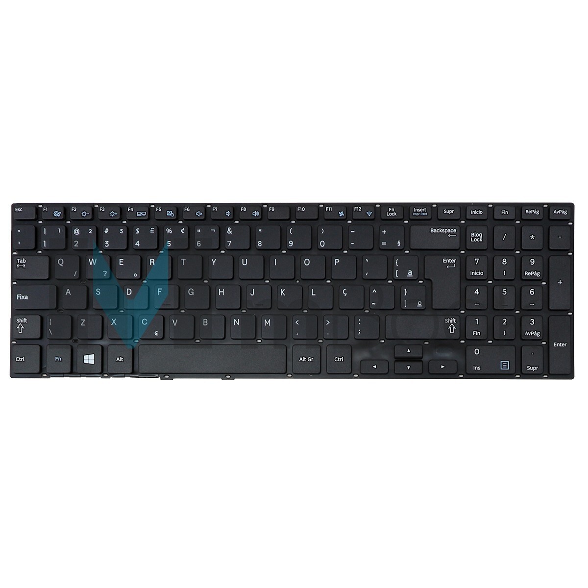 Teclado Notebook Compatível Com Samsung NP370R5E BR, 