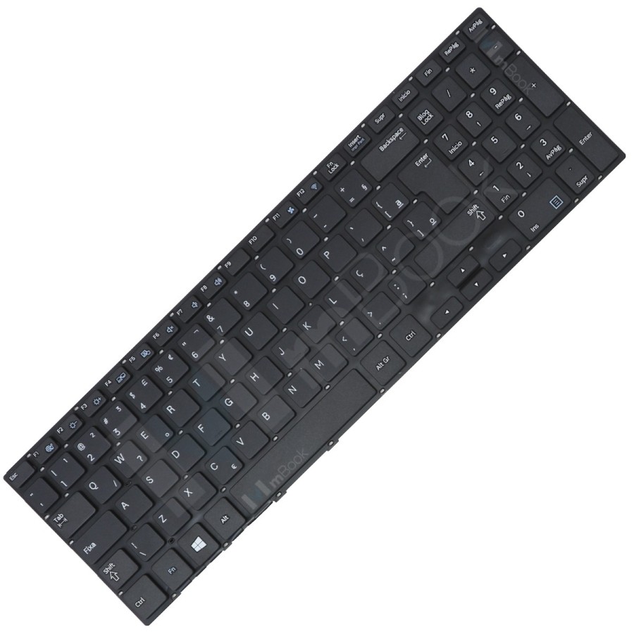 Teclado Notebook Compatível Com Samsung NP370R5E BR, 