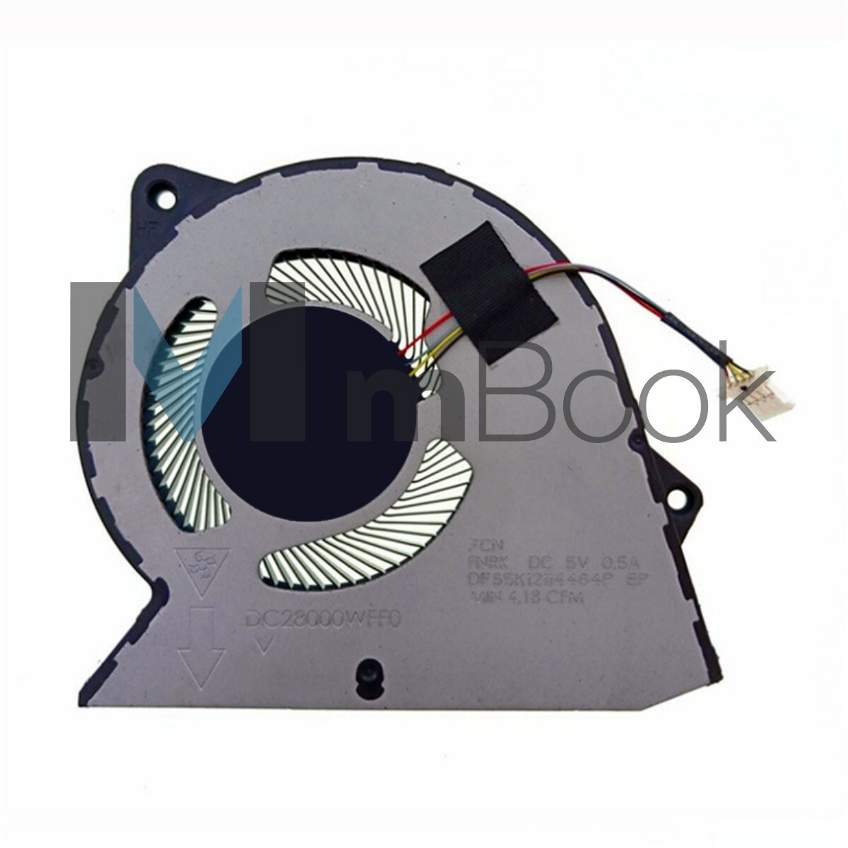 Cooler Fan Ventoinha Compatível Com Dell Inspiron i15-i120k, 