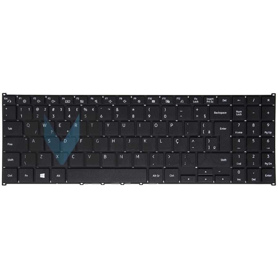 Teclado Compatível Com BA68-12724A, 