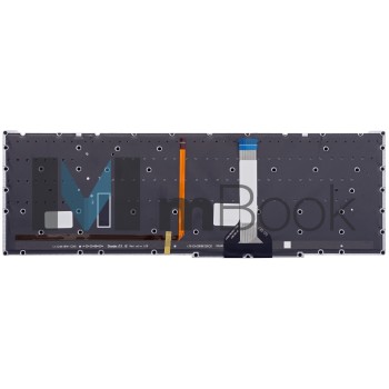 Teclado Compatível Com AN517-55 BR Com LED, 