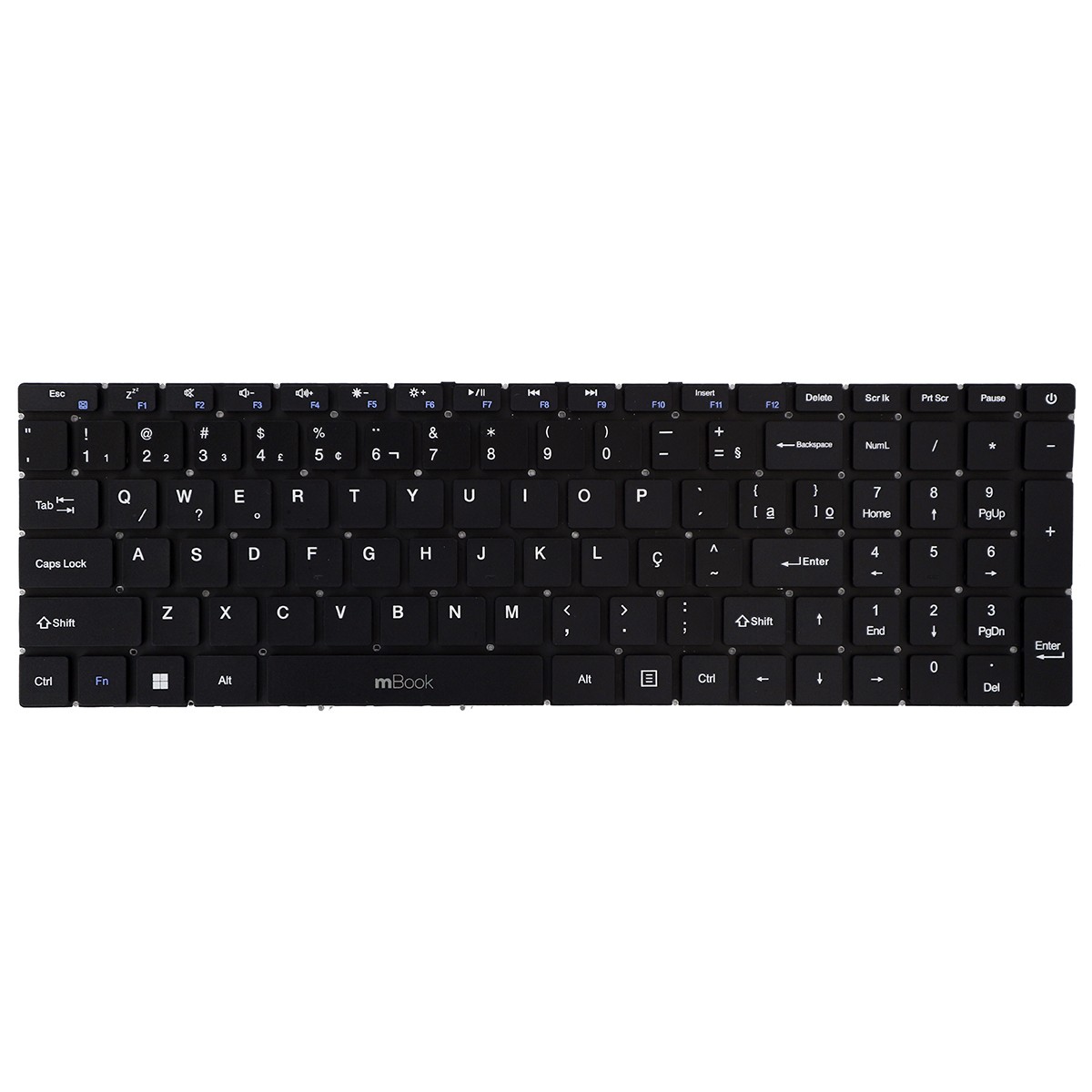 Teclado Compatível Com Gateway GWTN156-1BL BR, 